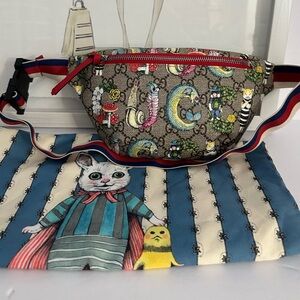 GUCCI x Yuko Higuchi Supreme GG Monogram Belt Bag Girls Kids Children’s